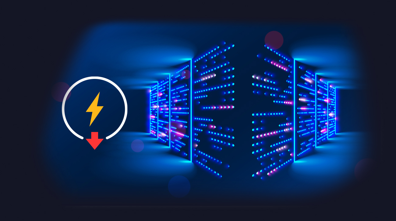 Datacenter power management illustrative image